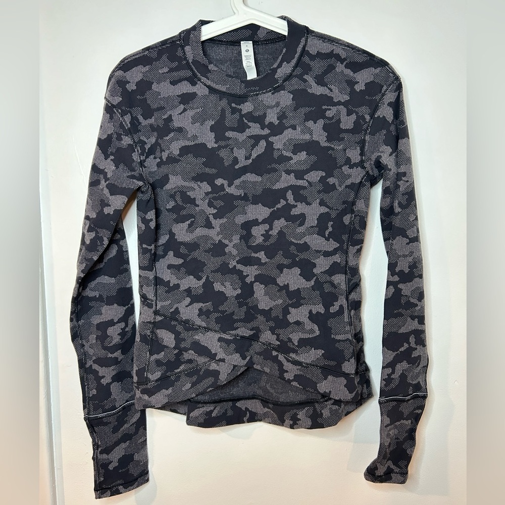Lululemon  *Rulu Size 6 Heritage Camo Jacquard Black Lunar Rock 2021 - Picture 3 of 7